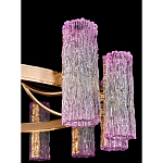 Люстра круглая с текстурными цилиндрическими плафонами Glimpse варинант исполнения - 3 | Loft Concept в Ростове-на-Дону