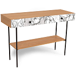 Консоль с принтом на ящиках Elise Console Table варинант исполнения - 10 | Loft Concept в Ростове-на-Дону
