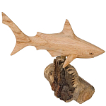 Статуэтка из дерева акула Animals of the World варинант исполнения - 5 | Loft Concept в Ростове-на-Дону