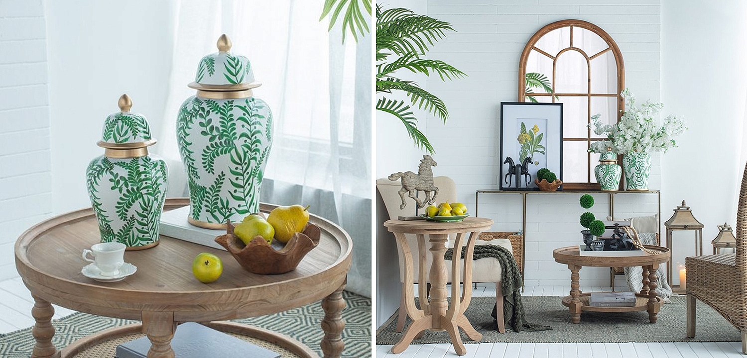 Ваза с крышкой Green Plant Vase Ваза с крышкой Green Plant Vase - Loft-Concept в Ростове-на-Дону