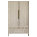 Шкаф платяной Primo с выдвижными ящиками шпон Черный дуб варинант исполнения - 1 | Loft Concept в Ростове-на-Дону