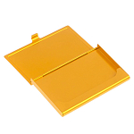 Визитница карманная металлическая с гравюрой Герба России в подарочной коробке Gold Metal Business Card Holders варинант исполнения - 2 | Loft Concept в Ростове-на-Дону