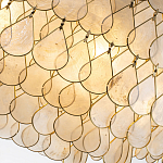 Люстра многоярусная с декором из натуральной морской ракушки Iridescent Light варинант исполнения - 5 | Loft Concept в Ростове-на-Дону