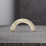 Прикроватная лампа из мрамора в форме дуги Rainbow Light варинант исполнения - 2 | Loft Concept в Ростове-на-Дону