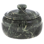 Сахарница из натурального камня Змеевик Stone Sugar Bowls варинант исполнения - 7 | Loft Concept в Ростове-на-Дону