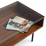 Журнальный стол с витриной Alard Coffee Table варинант исполнения - 4 | Loft Concept в Ростове-на-Дону