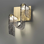 Бра волнистой формы из фактурного стекла Wave варинант исполнения - 3 | Loft Concept в Ростове-на-Дону