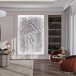 Барельеф ORCHIDS варинант исполнения - 1 | Loft Concept в Ростове-на-Дону