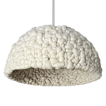 Вязаный подвесной светильник из шерсти Dome Wool Lamp  варинант исполнения - 6 | Loft Concept в Ростове-на-Дону