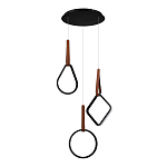 Подвесной светильник с геометрическими источниками света Geometric Architecture of Light варинант исполнения - 3 | Loft Concept в Ростове-на-Дону