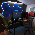 Гипсовая 3D панель с принтографией PM-52 варинант исполнения - 1 | Loft Concept в Ростове-на-Дону