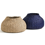 Корзина синяя Elewisa Wicker Basket варинант исполнения - 4 | Loft Concept в Ростове-на-Дону