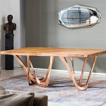 Обеденный стол прямоугольный с фигурными ножками G-table варинант исполнения - 2 | Loft Concept в Ростове-на-Дону