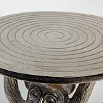 Столик с подстольем в виде обезьянки Bombay Nickel варинант исполнения - 3 | Loft Concept в Ростове-на-Дону