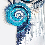 Текстильный Арт-объект ручной работы Galaxy варинант исполнения - 1 | Loft Concept в Ростове-на-Дону