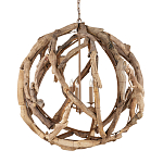 Люстра круглая в виде веток деревьев Natural Driftwood  варинант исполнения - 1 | Loft Concept в Ростове-на-Дону