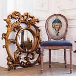 Зеркало настенное с рамой цвета античная бронза Classic Ornament Mirror варинант исполнения - 3 | Loft Concept в Ростове-на-Дону