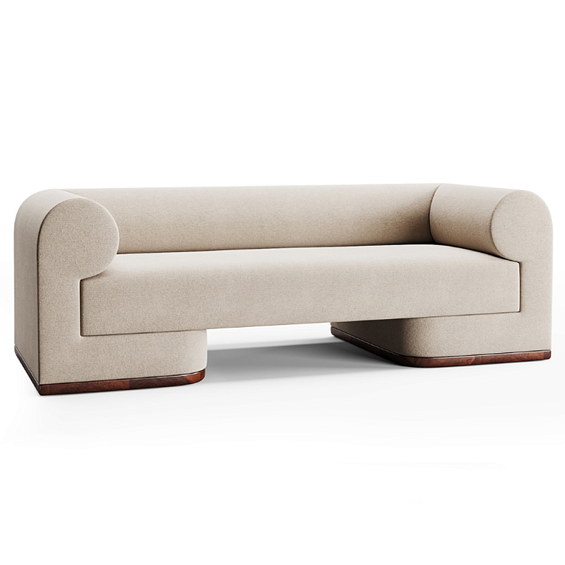 Премиальный диван Liverpool Молочный Коричневый в Ростове-на-Дону | Loft Concept 