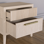 Прикроватная Тумбочка Primo с двумя ящиками Светлый дуб варинант исполнения - 6 | Loft Concept в Ростове-на-Дону