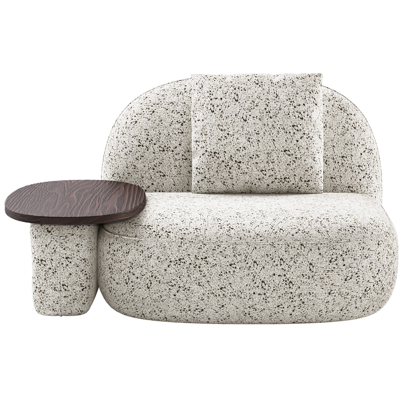 Кресло со столиком Orus  Молочный Орех в Ростове-на-Дону | Loft Concept 