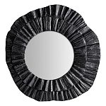 Зеркало в фактурной черной раме в современном стиле Black Maelstrom варинант исполнения - 1 | Loft Concept в Ростове-на-Дону