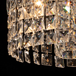 Потолочный светильник круглый с прозрачными подвесками Lunet варинант исполнения - 16 | Loft Concept в Ростове-на-Дону