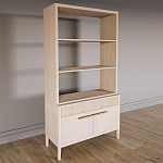 Стеллаж Primo с ящиками Светлый дуб  варинант исполнения - 2 | Loft Concept в Ростове-на-Дону