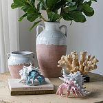 Статуэтка голубой рак с белой раковиной Marine Accessories варинант исполнения - 7 | Loft Concept в Ростове-на-Дону