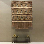 Панно Макраме коричневый цвет  варинант исполнения - 5 | Loft Concept в Ростове-на-Дону