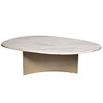 Стол журнальный овальный с контрастным основанием Subsequence варинант исполнения - 2 | Loft Concept в Ростове-на-Дону