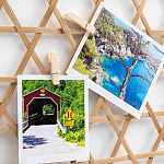 Рамка для фотографий из бамбука Bamboo Decor варинант исполнения - 5 | Loft Concept в Ростове-на-Дону