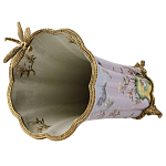 Декоративная ваза из фарфора с бронзовыми вставками Eden Garden варинант исполнения - 2 | Loft Concept в Ростове-на-Дону