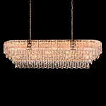 Люстра овальная с каскадом из прозрачного хрусталя Constant Sparks варинант исполнения - 1 | Loft Concept в Ростове-на-Дону