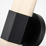 Бра для ванных комнат вертикальное с длинным белым матовым плафоном в форме шестиугольника на круглом основании Hinkley варинант исполнения - 2 | Loft Concept в Ростове-на-Дону