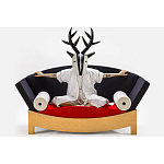 Дизайнерский диван с двумя подушками-валиками Poltronova Mitzi Sofa варинант исполнения - 9 | Loft Concept в Ростове-на-Дону