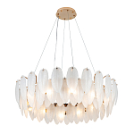 Люстра Mont Saint-Michel Золотая с Рельефным Стеклом варинант исполнения - 1 | Loft Concept в Ростове-на-Дону