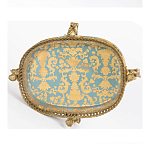 Чаша с орнаментом на ножках в виде бронзовых ангелов Eden Garden варинант исполнения - 4 | Loft Concept в Ростове-на-Дону