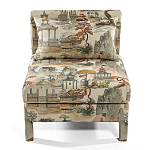 Кресло Lhasa с рисунком шинуазри  варинант исполнения - 3 | Loft Concept в Ростове-на-Дону