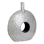 Ваза c инкрустацией Flower Grey варинант исполнения - 2 | Loft Concept в Ростове-на-Дону