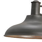 Бра настенное с куполообразным плафоном на регулируемом кронштейне Gray Horizon  варинант исполнения - 1 | Loft Concept в Ростове-на-Дону