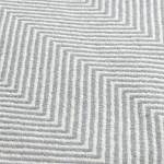 Плед из шерсти мериноса серого цвета 130×180 см Gray Waves варинант исполнения - 3 | Loft Concept в Ростове-на-Дону