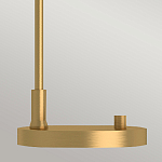 Настольная лампа с конусообразным плафоном и внутренней частью золотого цвета Alora Mood варинант исполнения - 7 | Loft Concept в Ростове-на-Дону