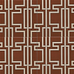 Дизайнерская плитка с узором Лабиринт варинант исполнения - 1 | Loft Concept в Ростове-на-Дону