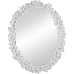 Зеркало овальное с багетом в виде кораллов Coral Dеcor варинант исполнения - 1 | Loft Concept в Ростове-на-Дону