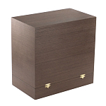 Часы настольные из натурального камня Малахит с декором в виде орла в подарочной коробке Eagle Stone Clock варинант исполнения - 5 | Loft Concept в Ростове-на-Дону