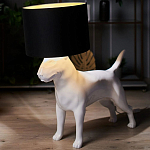 Лампа COLLECTION OF DOGS с абажуром Бультерьер варинант исполнения - 12 | Loft Concept в Ростове-на-Дону