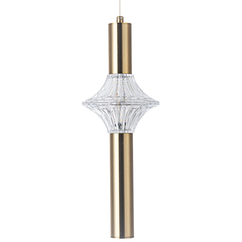   Toussaint Metal Tube Brass Hanging Lamp    -- | Loft Concept 