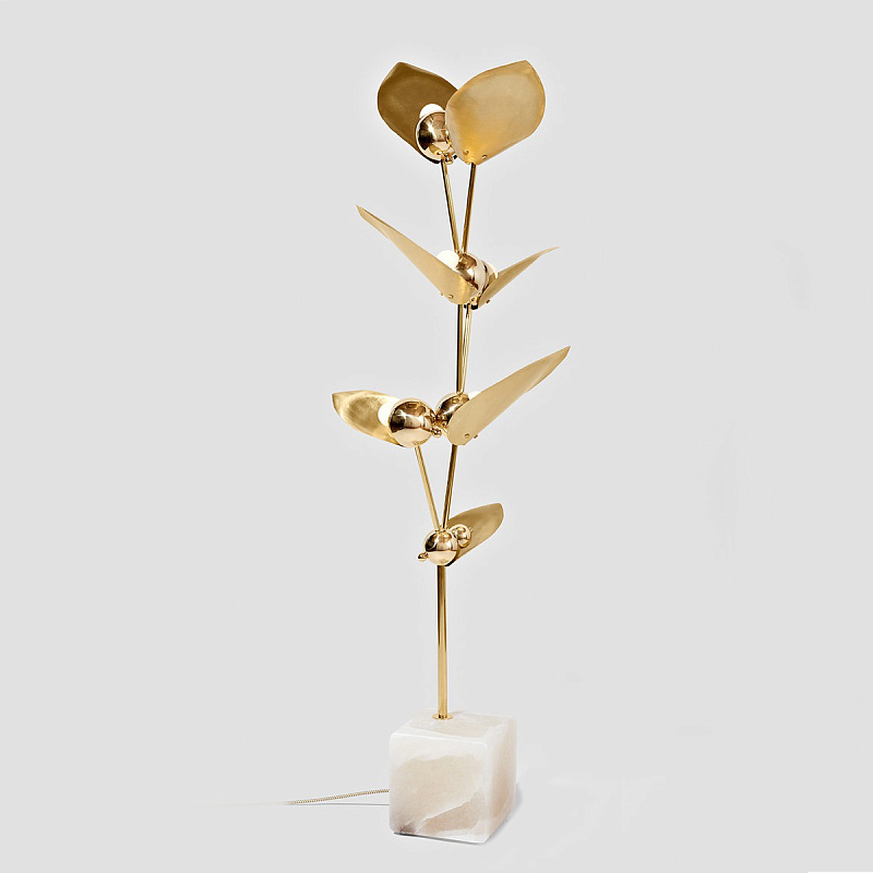  LAVRA Floor Lamp Gold  ̆  -- | Loft Concept 