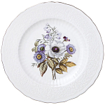 Обеденный сервиз из фарфора с рисунком цветов на 6 персон 23 предмета Garden Whisper Porcelain Set  варинант исполнения - 1 | Loft Concept в Ростове-на-Дону