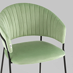 Стул в велюре фисташкового цвета Horizon варинант исполнения - 6 | Loft Concept в Ростове-на-Дону
